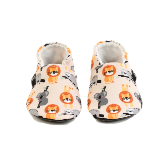 SNUGI barefoot slippers Safari Animals