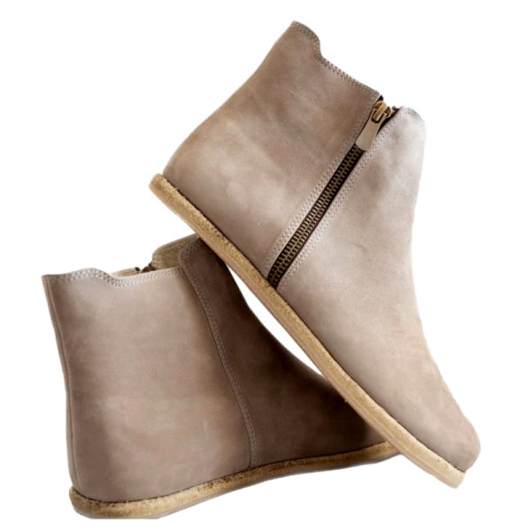 ANYAS Rosa Zipper Chelsea Boot Grey